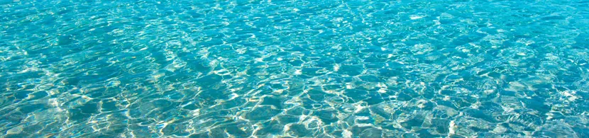 Aguas tranquilas y transparentes