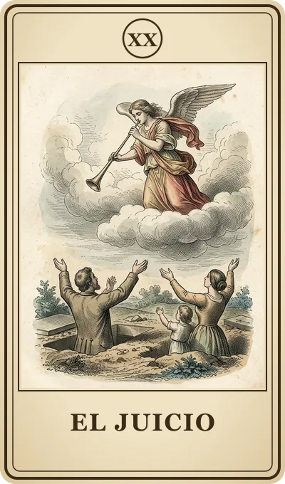Carta del tarot El Juicio