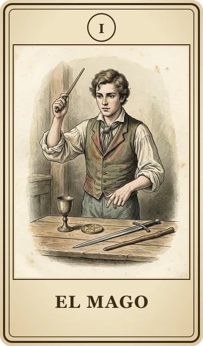 Carta del tarot El Mago