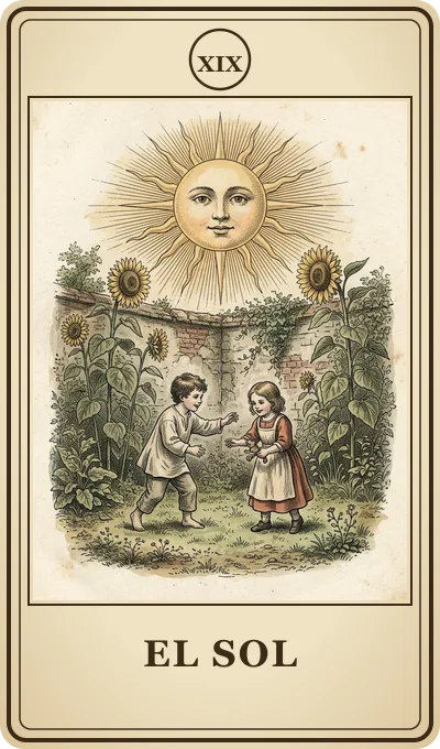 Carta del tarot El Sol