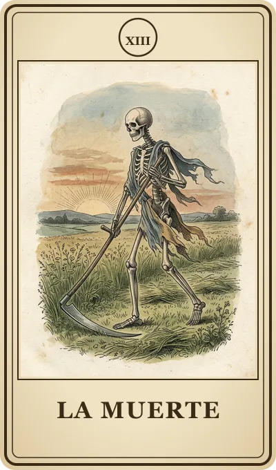 Carta del tarot La Muerte