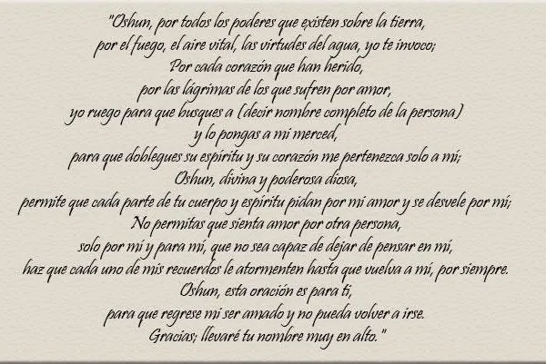 Oraciones
