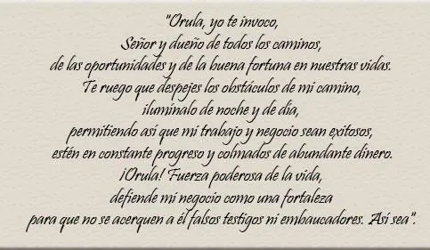 Oraciones