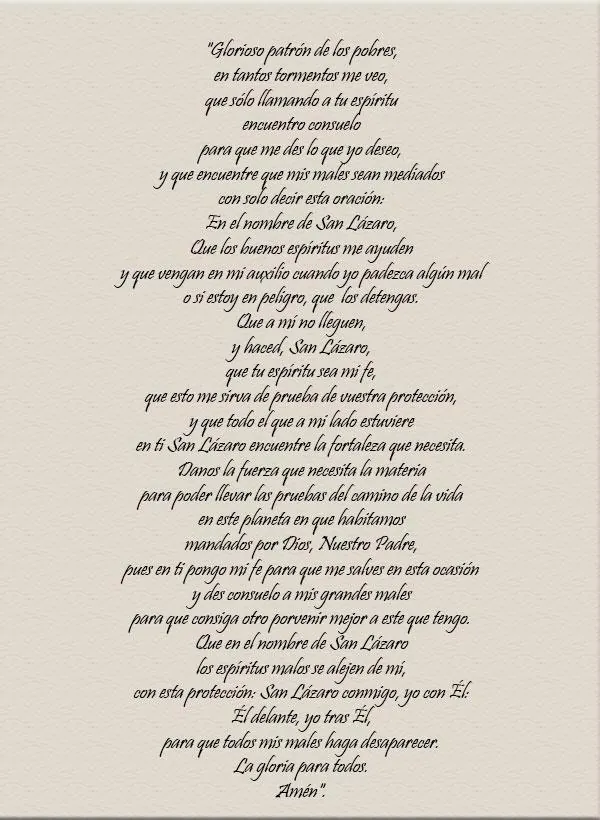 Oraciones