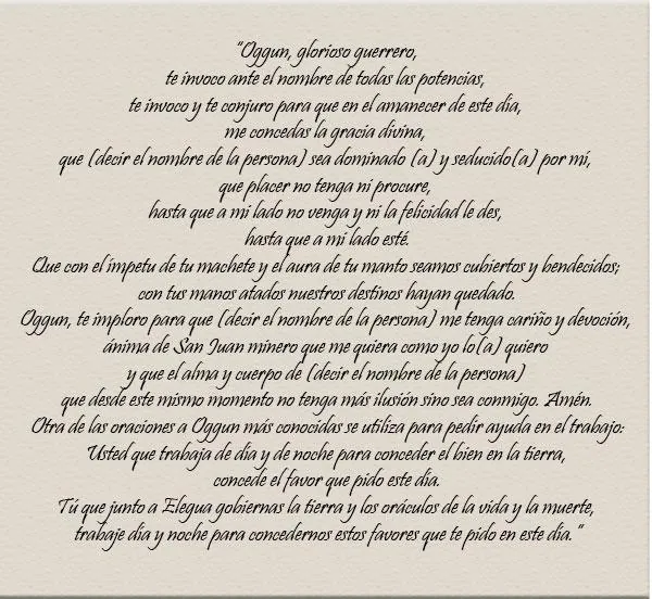 Oraciones
